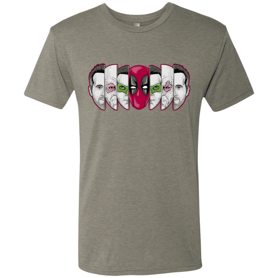 T-Shirts Venetian Grey / S Mercenary Faces Men's Triblend T-Shirt