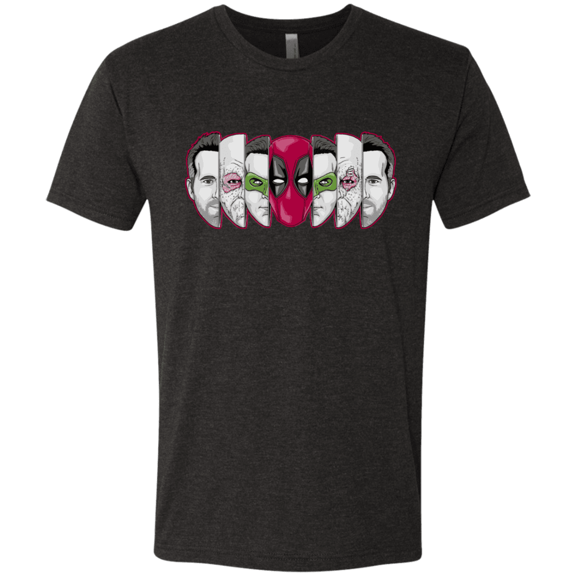 T-Shirts Vintage Black / S Mercenary Faces Men's Triblend T-Shirt