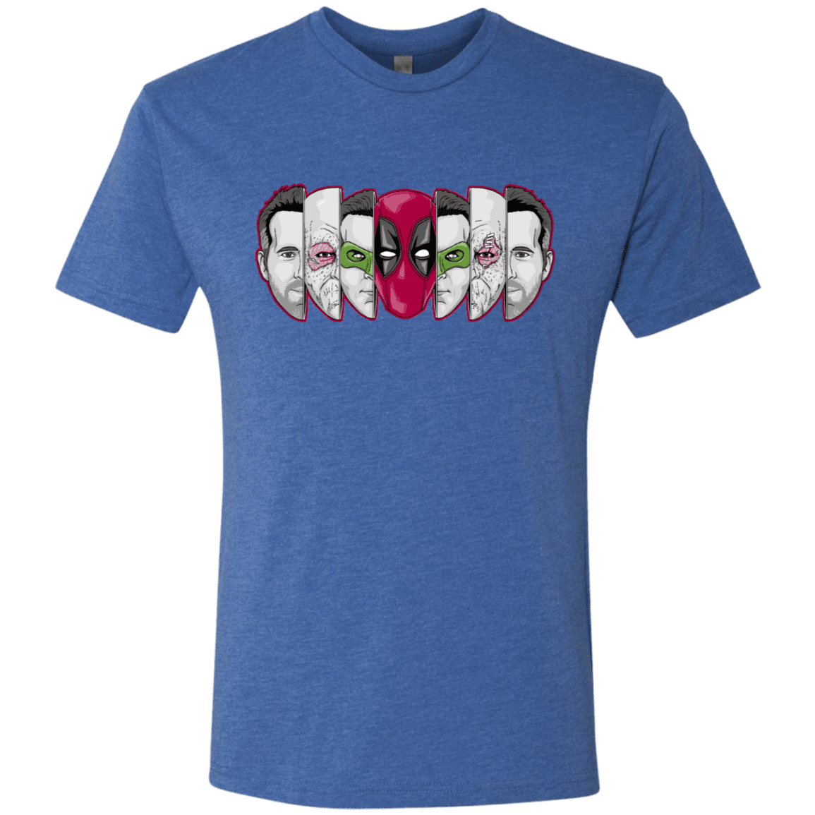 T-Shirts Vintage Royal / S Mercenary Faces Men's Triblend T-Shirt