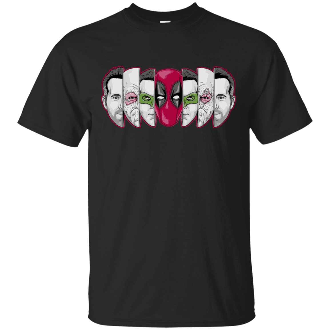 T-Shirts Black / S Mercenary Faces T-Shirt