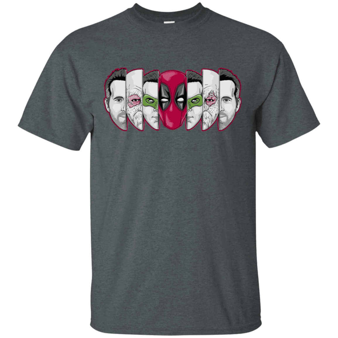 T-Shirts Dark Heather / S Mercenary Faces T-Shirt