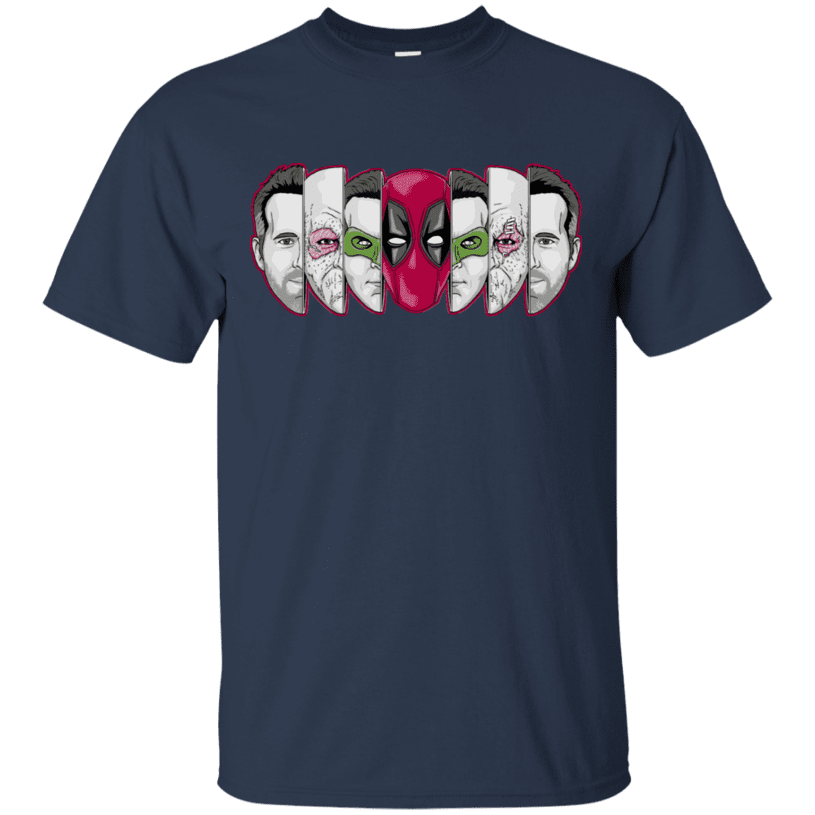 T-Shirts Navy / S Mercenary Faces T-Shirt