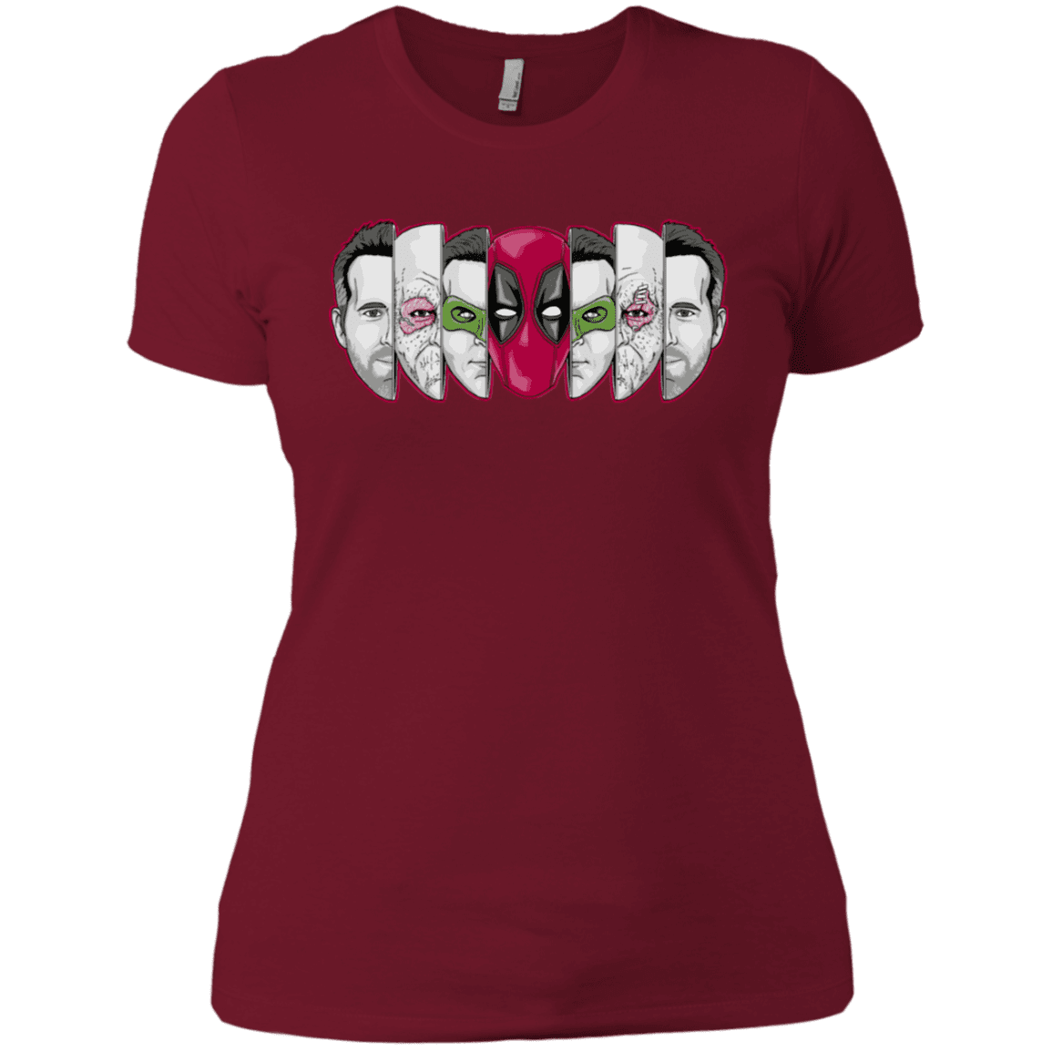 T-Shirts Scarlet / X-Small Mercenary Faces Women's Premium T-Shirt