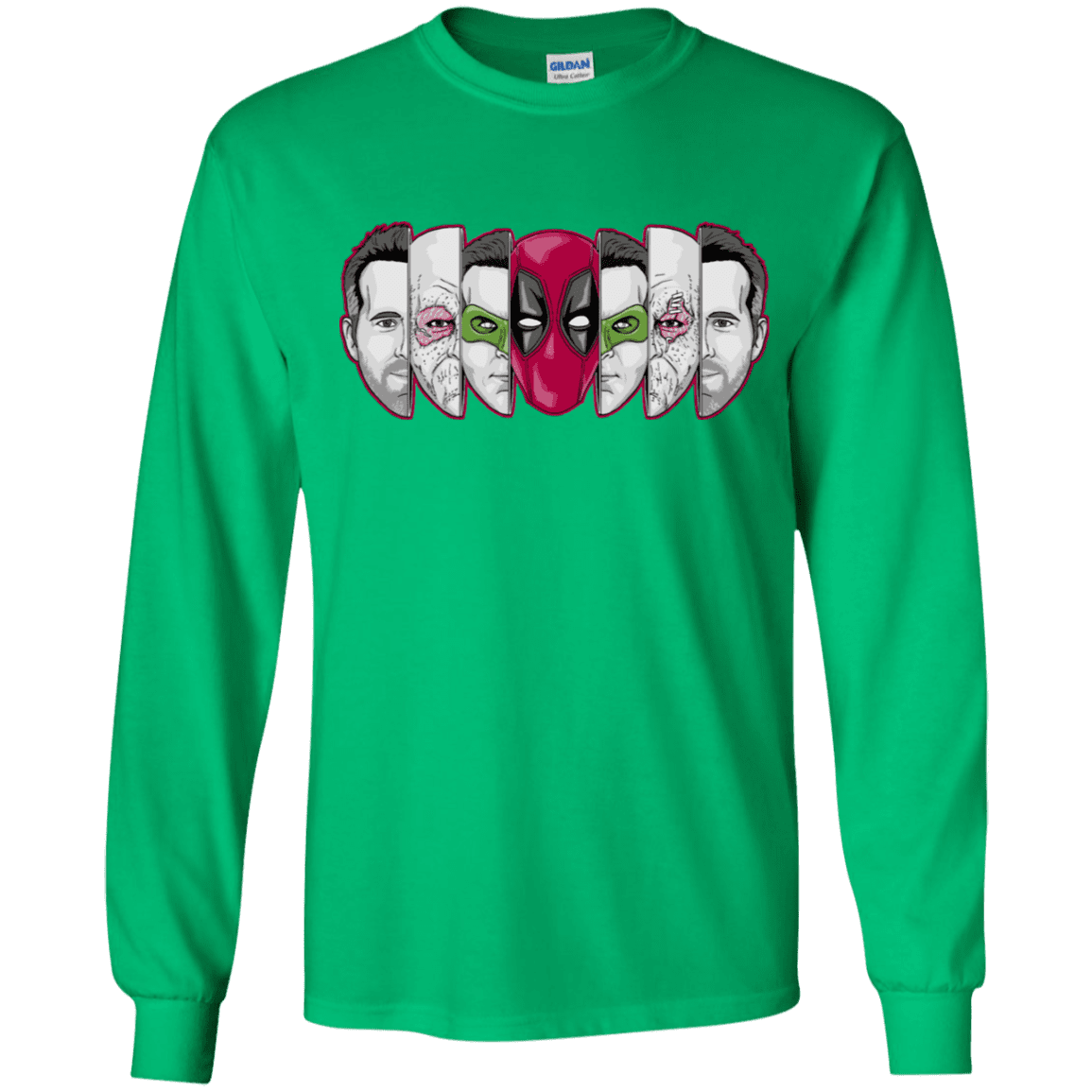 Mercenary Faces Youth Long Sleeve T-Shirt