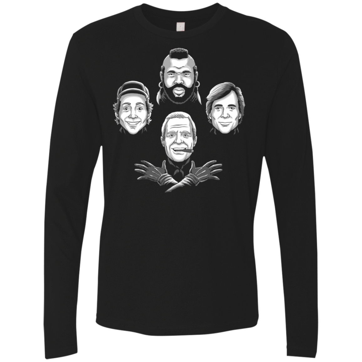 T-Shirts Black / S Mercenary Rhapsody Men's Premium Long Sleeve