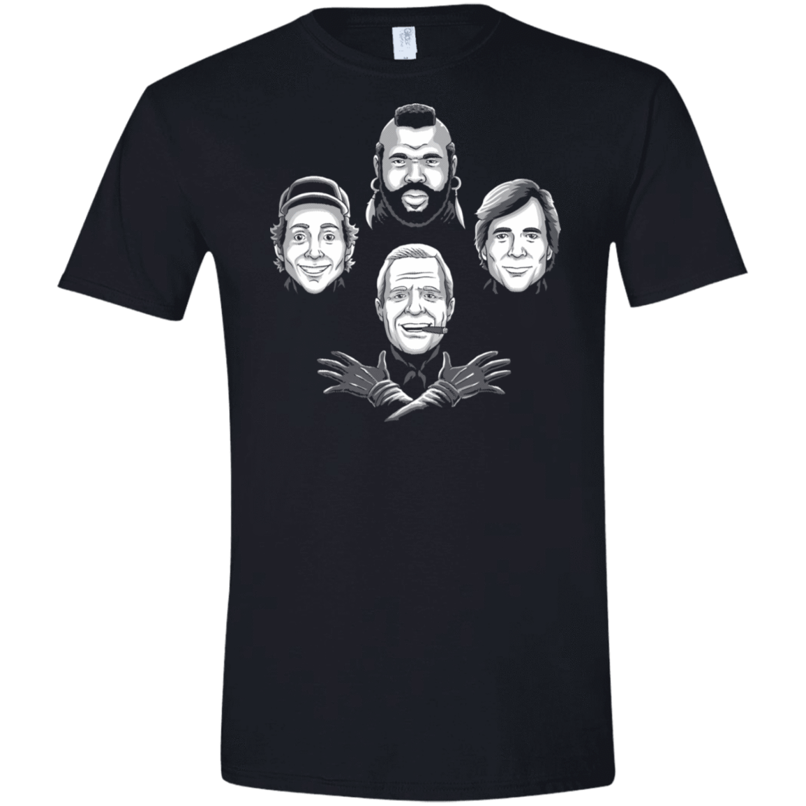 T-Shirts Black / X-Small Mercenary Rhapsody Men's Semi-Fitted Softstyle