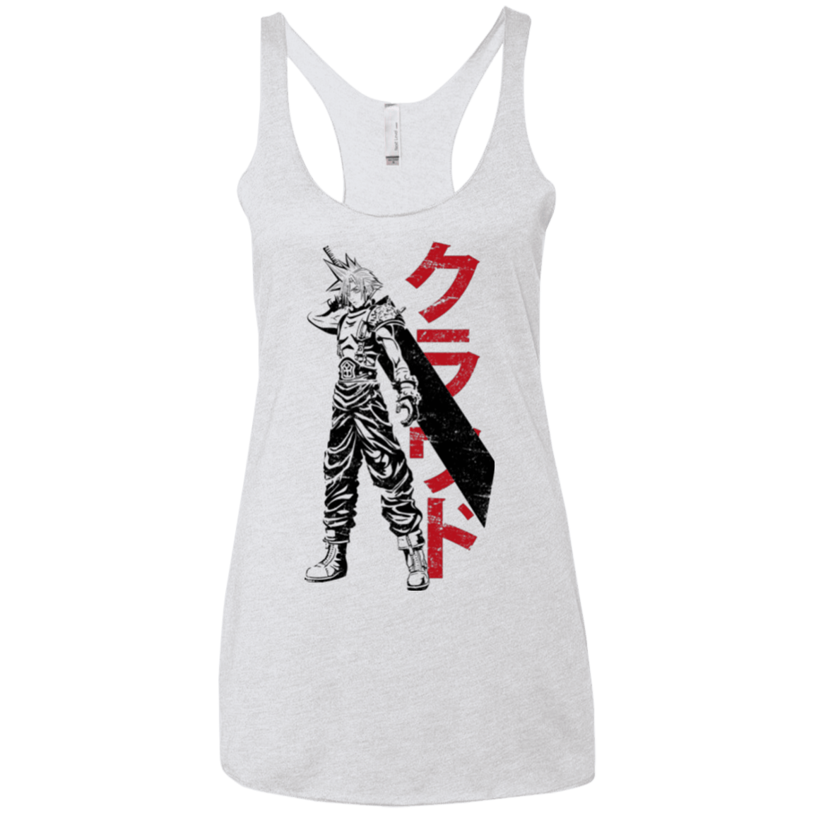 T-Shirts Heather White / X-Small Mercenary Women's Triblend Racerback Tank