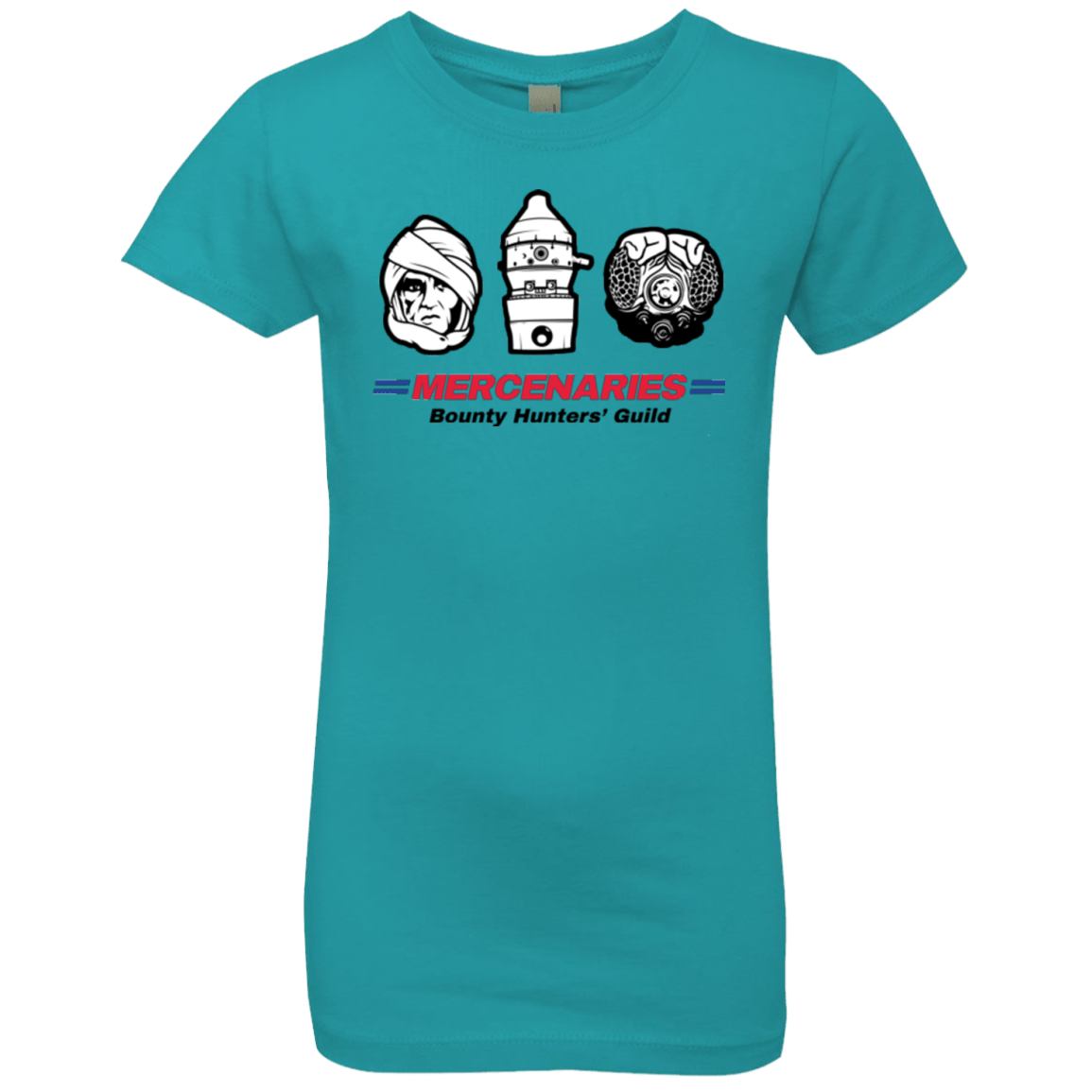 T-Shirts Tahiti Blue / YXS Mercs 2 Girls Premium T-Shirt