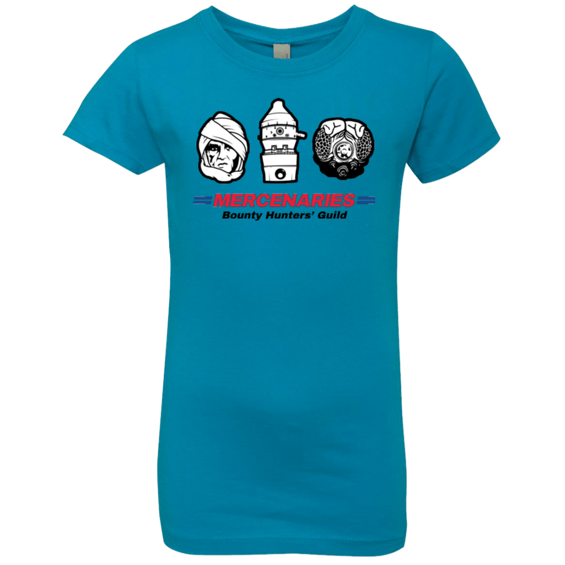 T-Shirts Turquoise / YXS Mercs 2 Girls Premium T-Shirt