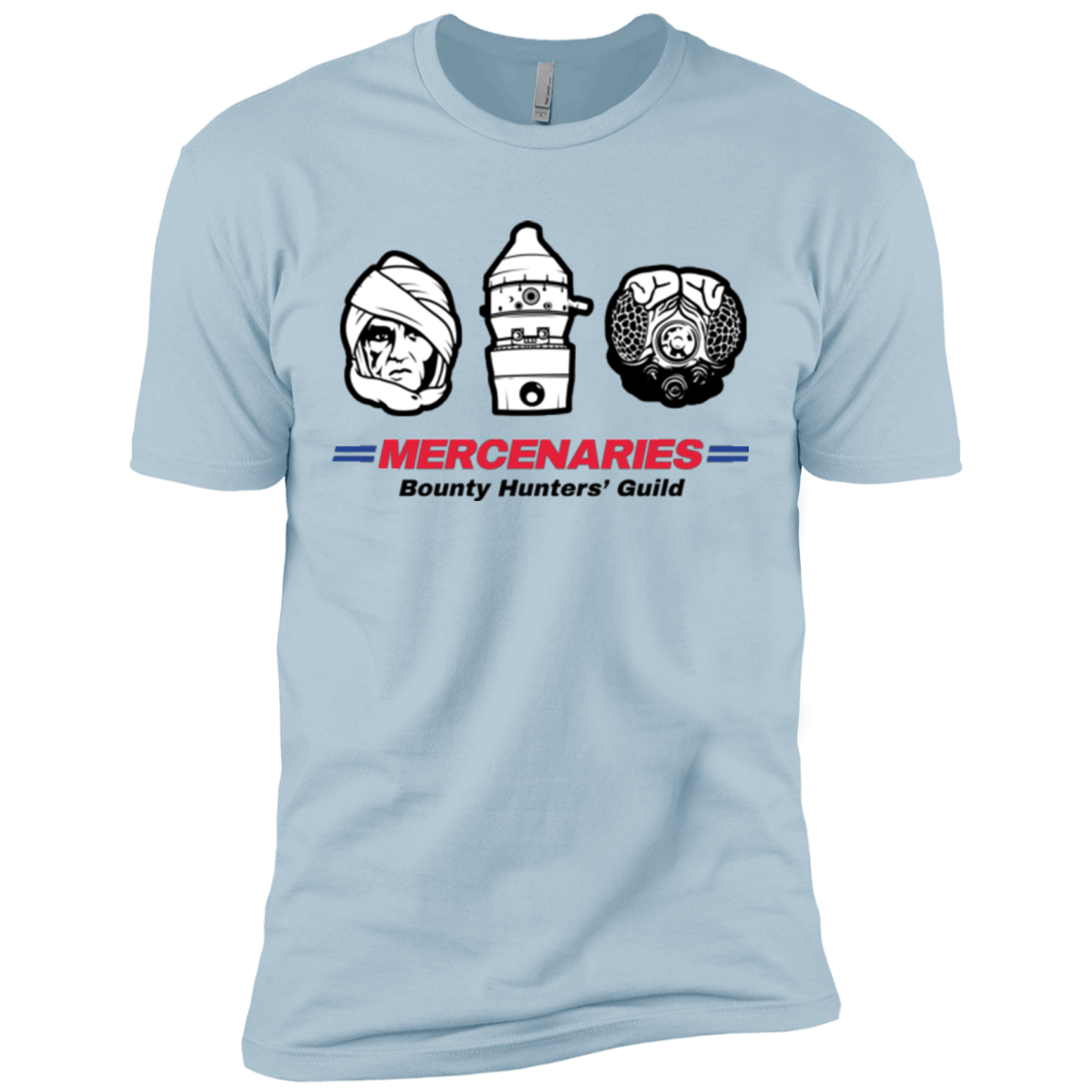 T-Shirts Light Blue / X-Small Mercs 2 Men's Premium T-Shirt