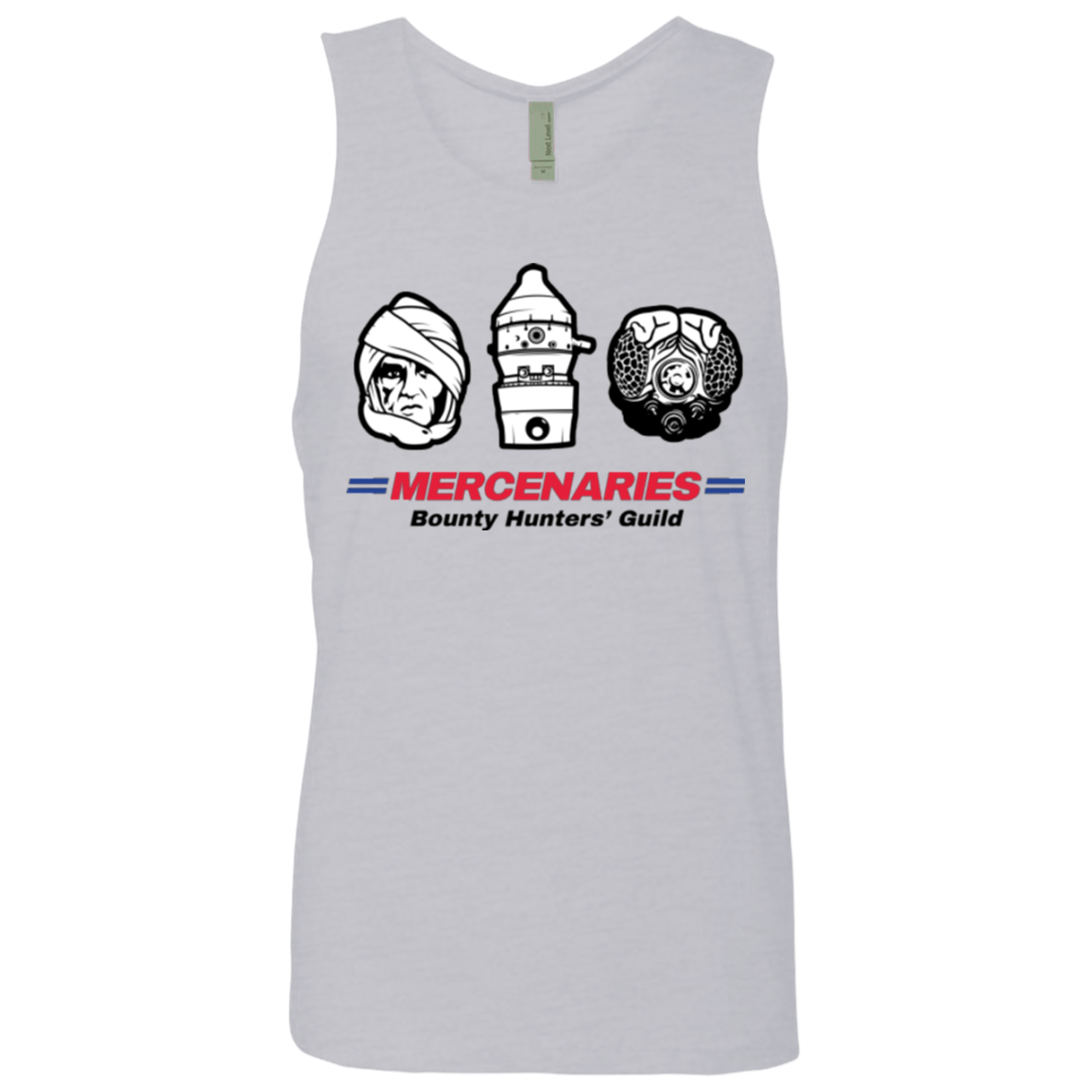 T-Shirts Heather Grey / Small Mercs 2 Men's Premium Tank Top