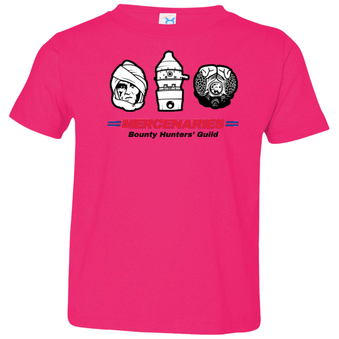 T-Shirts Hot Pink / 2T Mercs 2 Toddler Premium T-Shirt