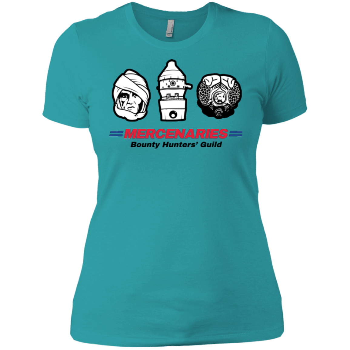 T-Shirts Tahiti Blue / X-Small Mercs 2 Women's Premium T-Shirt