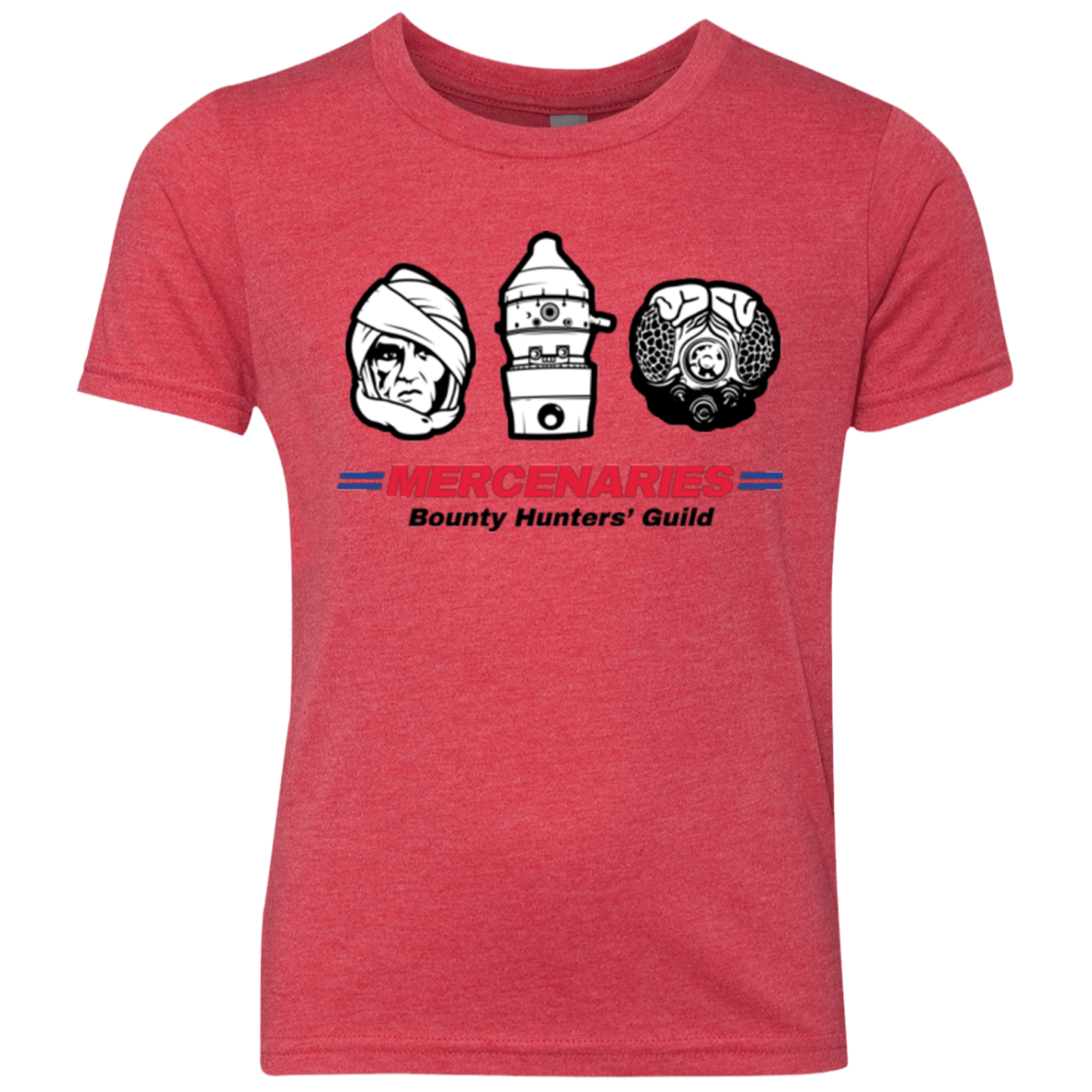 T-Shirts Vintage Red / YXS Mercs 2 Youth Triblend T-Shirt