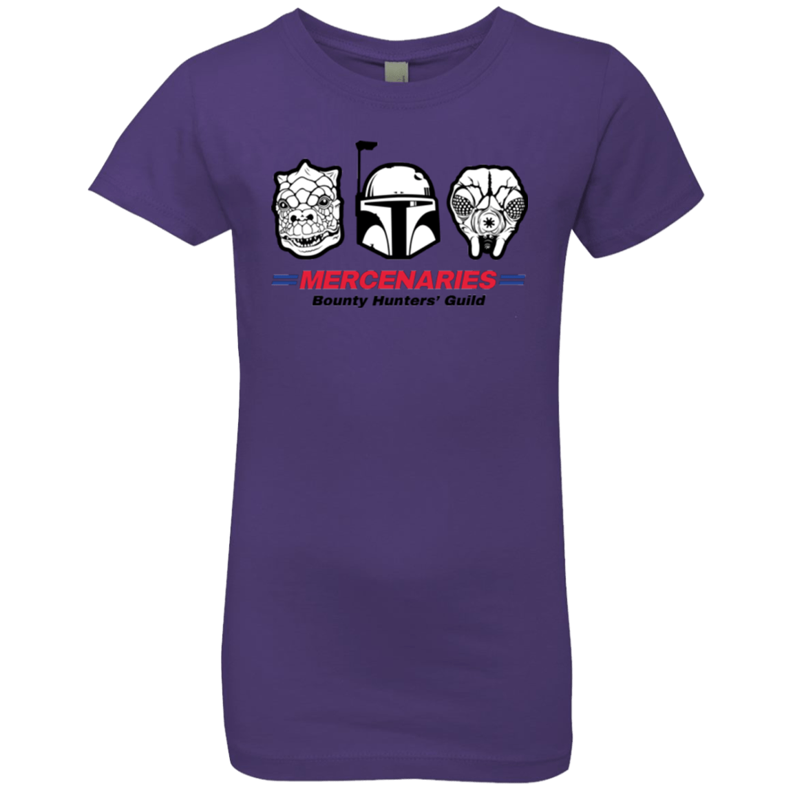 T-Shirts Purple Rush / YXS Mercs Girls Premium T-Shirt