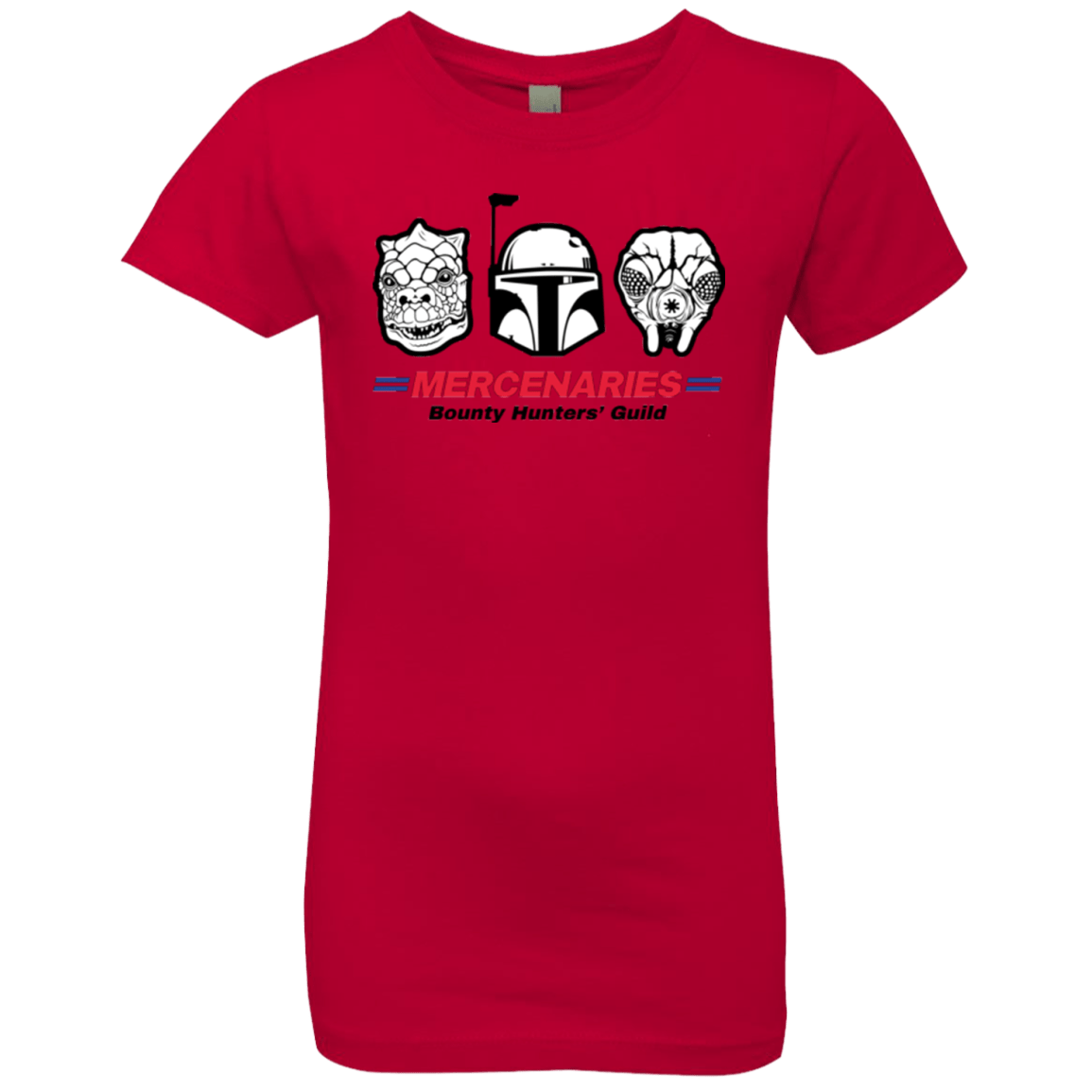 T-Shirts Red / YXS Mercs Girls Premium T-Shirt