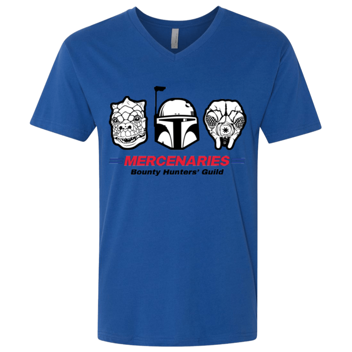 T-Shirts Royal / X-Small Mercs Men's Premium V-Neck