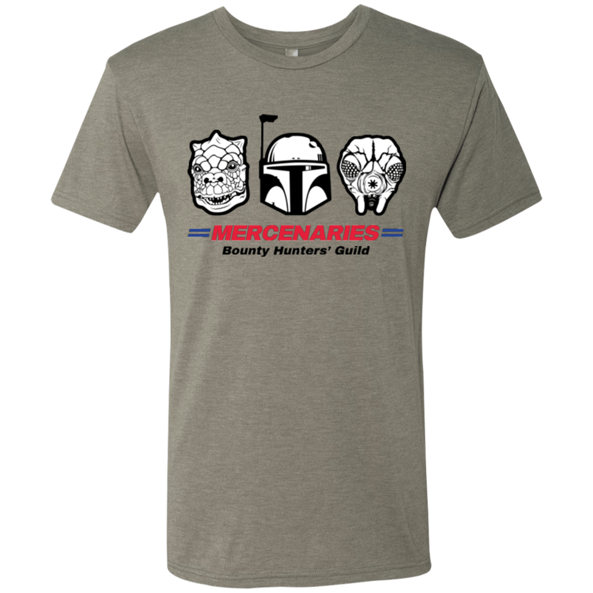 T-Shirts Venetian Grey / Small Mercs Men's Triblend T-Shirt