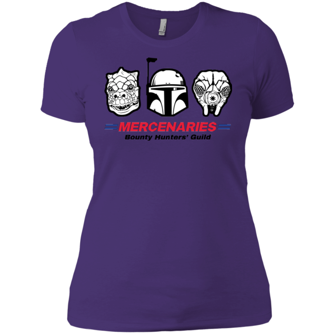 T-Shirts Purple / X-Small Mercs Women's Premium T-Shirt