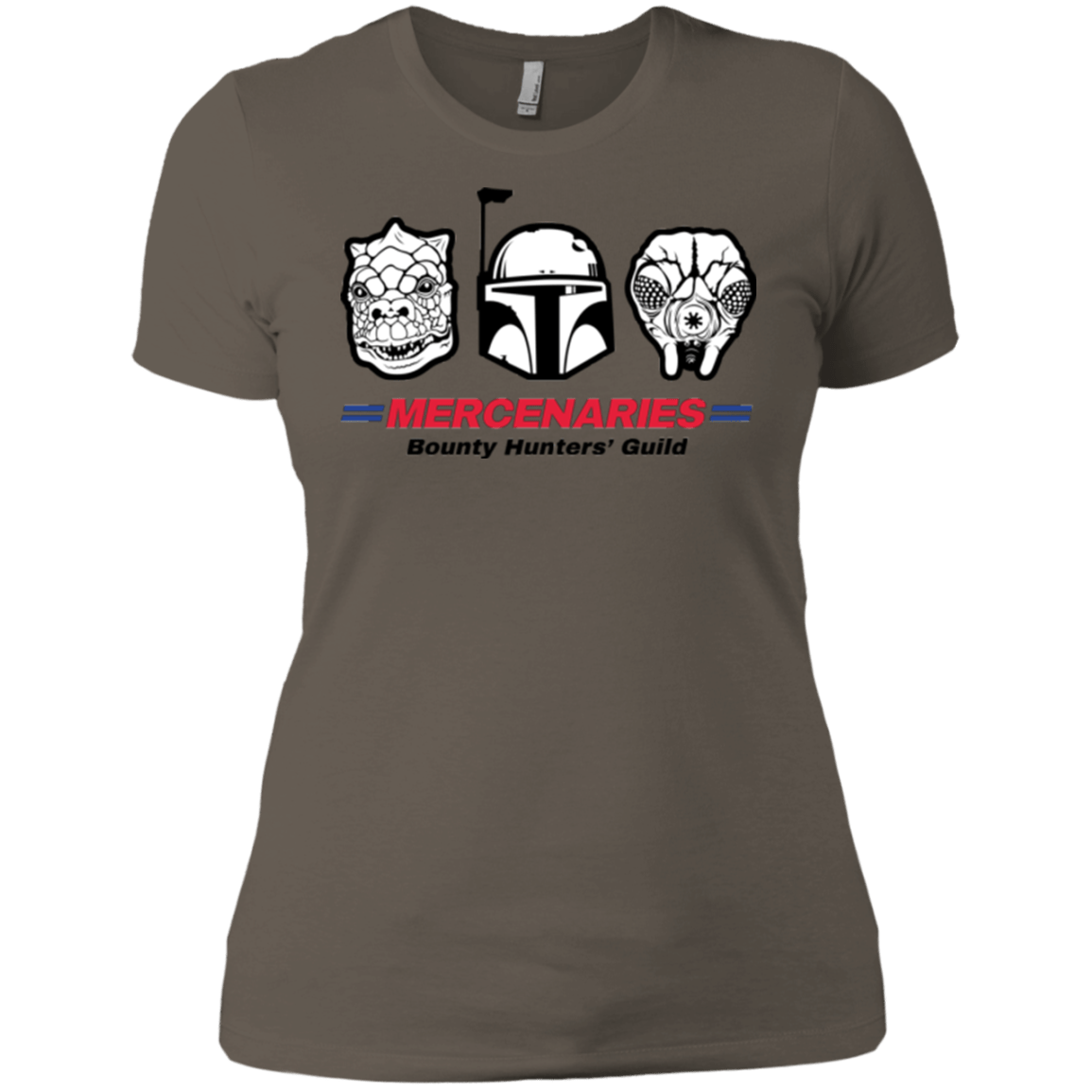 T-Shirts Warm Grey / X-Small Mercs Women's Premium T-Shirt