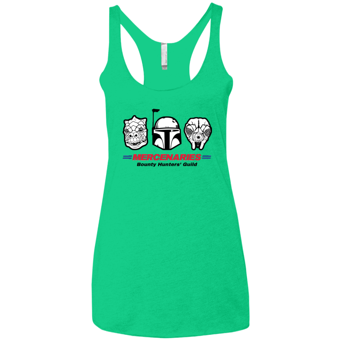 T-Shirts Envy / X-Small Mercs Women's Triblend Racerback Tank