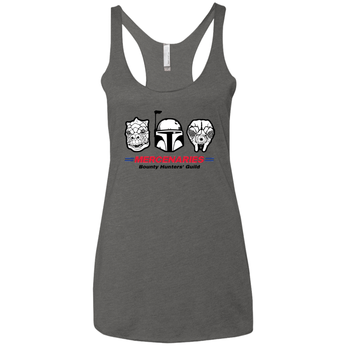 T-Shirts Premium Heather / X-Small Mercs Women's Triblend Racerback Tank