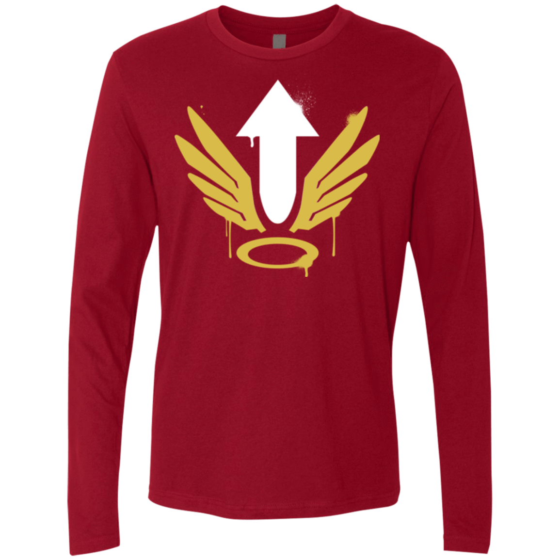 T-Shirts Cardinal / Small Mercy Arrow Men's Premium Long Sleeve