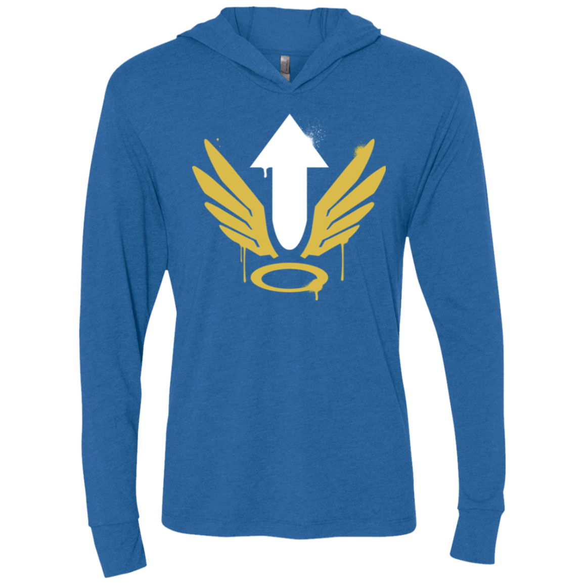 T-Shirts Vintage Royal / X-Small Mercy Arrow Triblend Long Sleeve Hoodie Tee