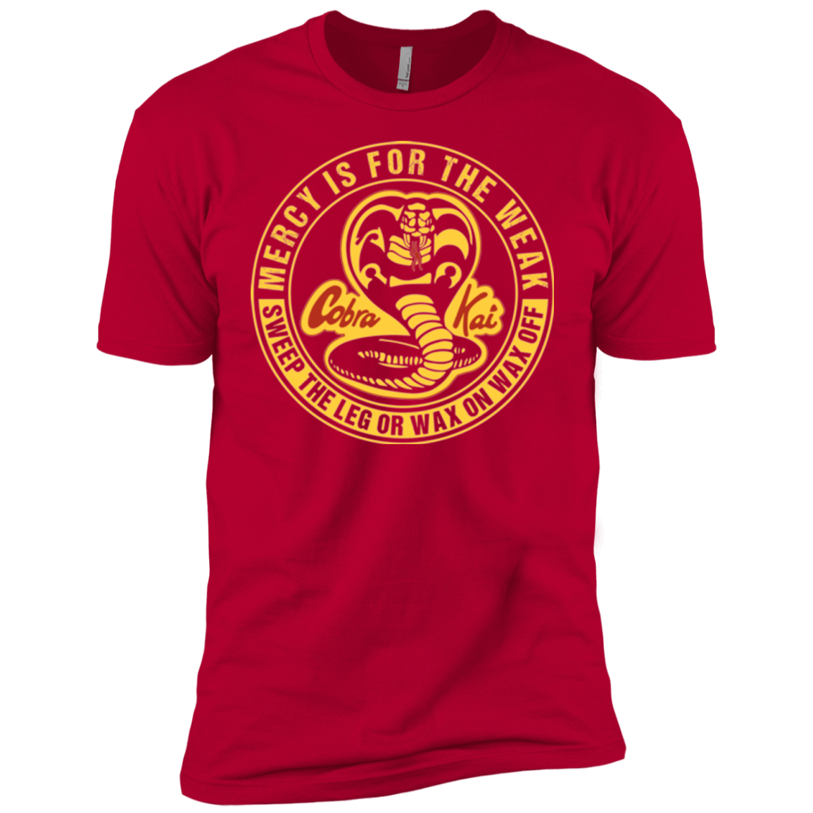 T-Shirts Red / YXS Mercy Is For The Weak Boys Premium T-Shirt