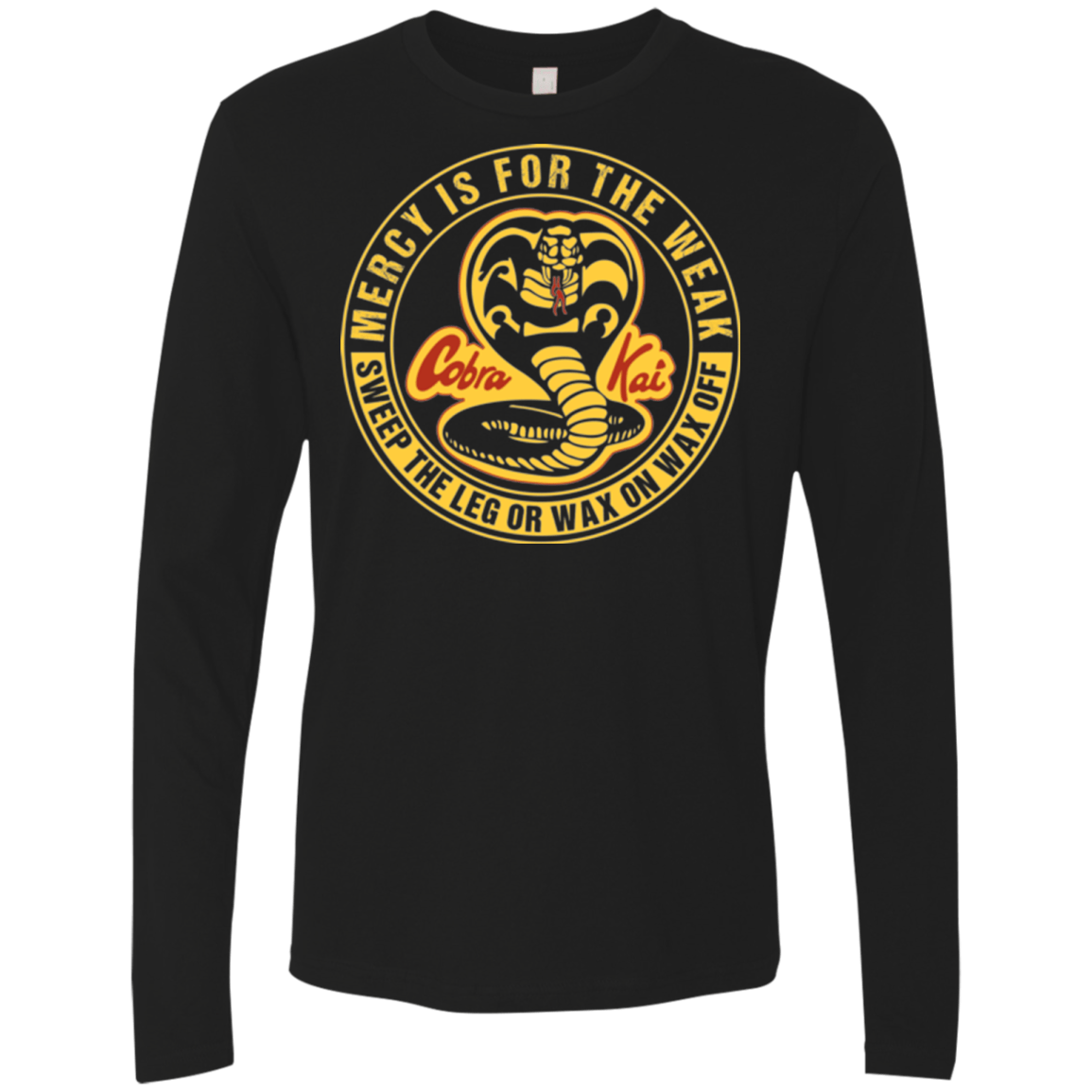 T-Shirts Black / Small Mercy Is For The Weak Men's Premium Long Sleeve