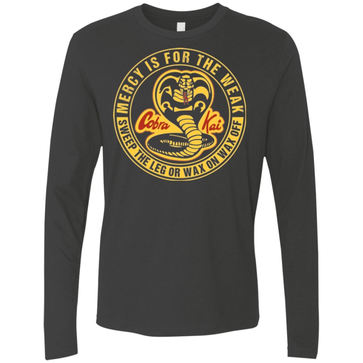 T-Shirts Heavy Metal / Small Mercy Is For The Weak Men's Premium Long Sleeve
