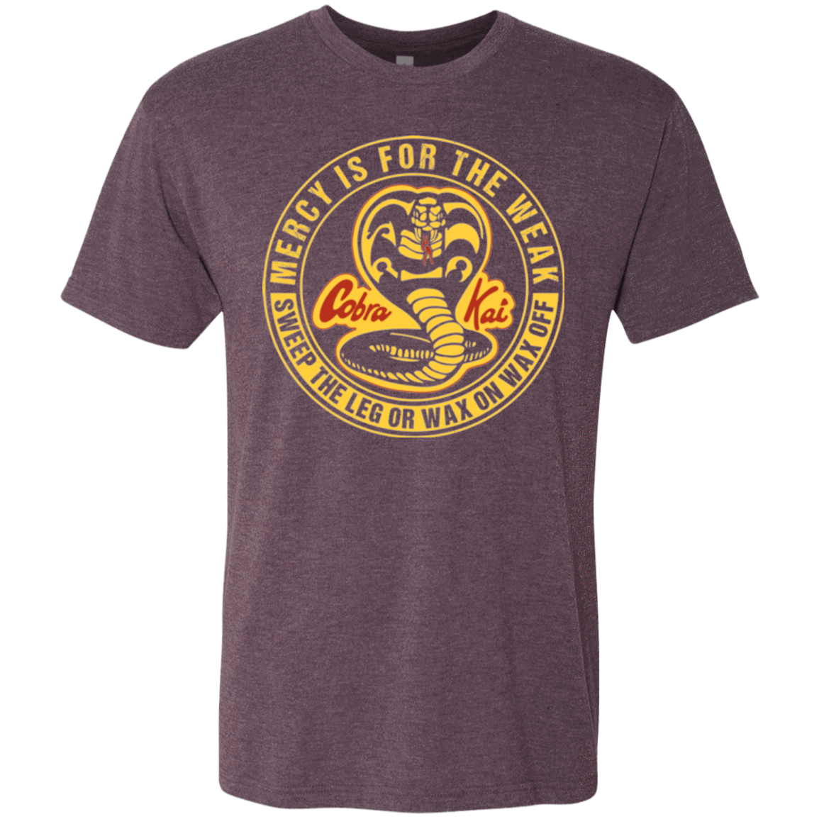 T-Shirts Vintage Purple / Small Mercy Is For The Weak Men's Triblend T-Shirt