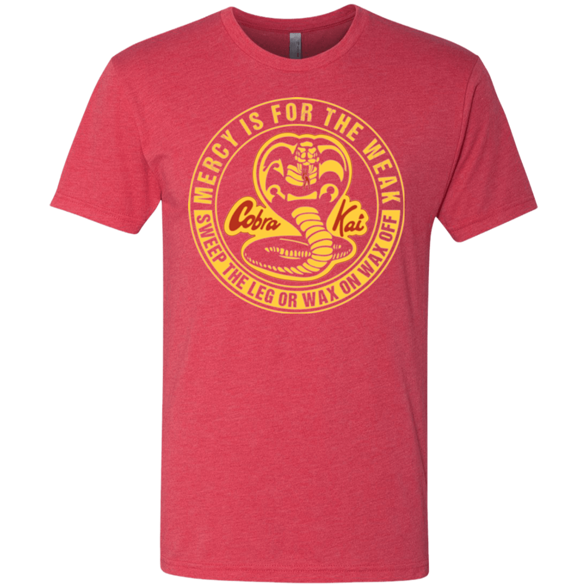 T-Shirts Vintage Red / Small Mercy Is For The Weak Men's Triblend T-Shirt