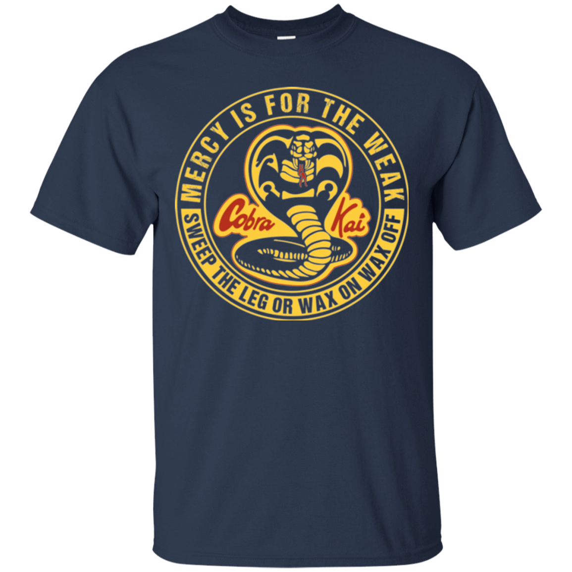 T-Shirts Navy / Small Mercy Is For The Weak T-Shirt