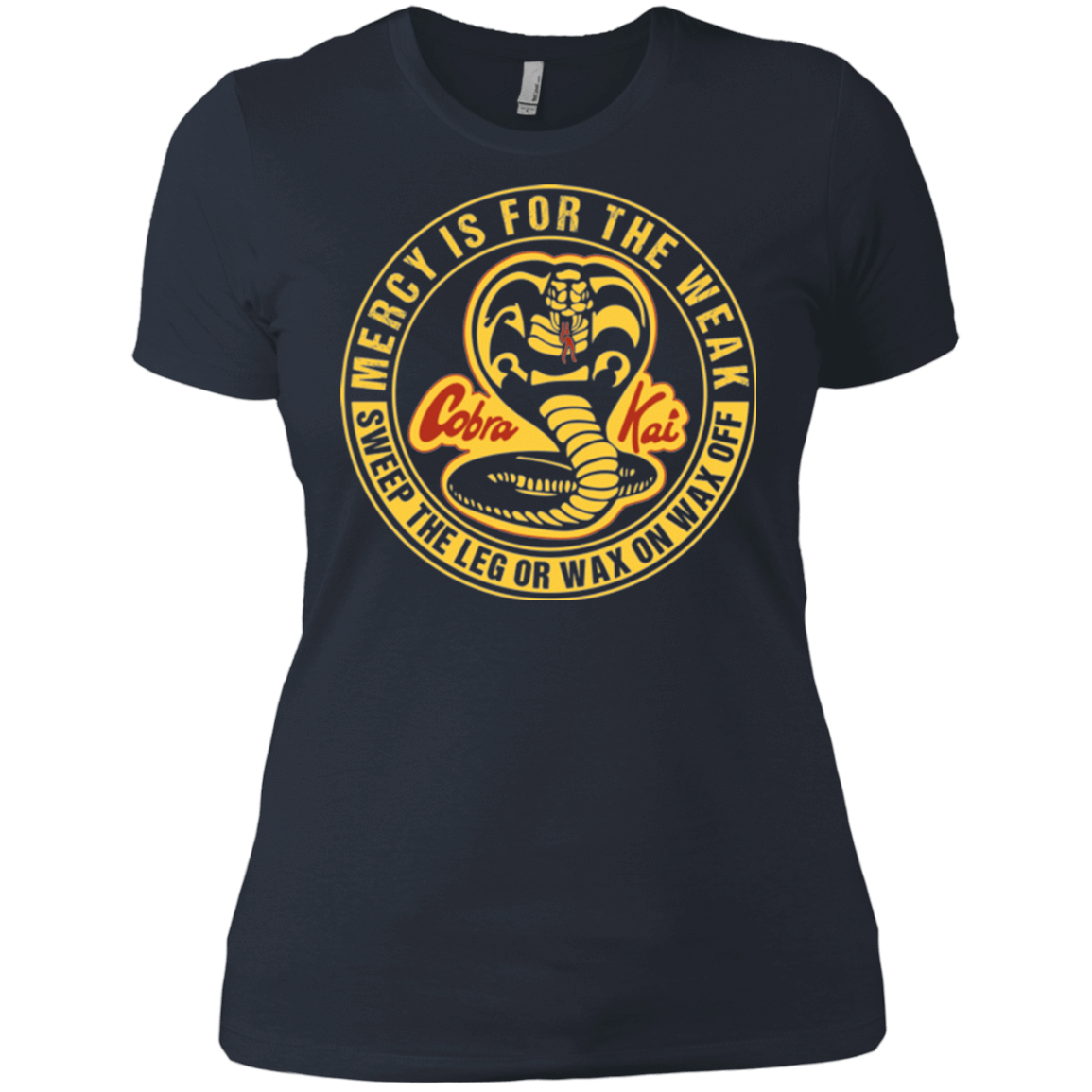 T-Shirts Indigo / X-Small Mercy Is For The Weak Women's Premium T-Shirt