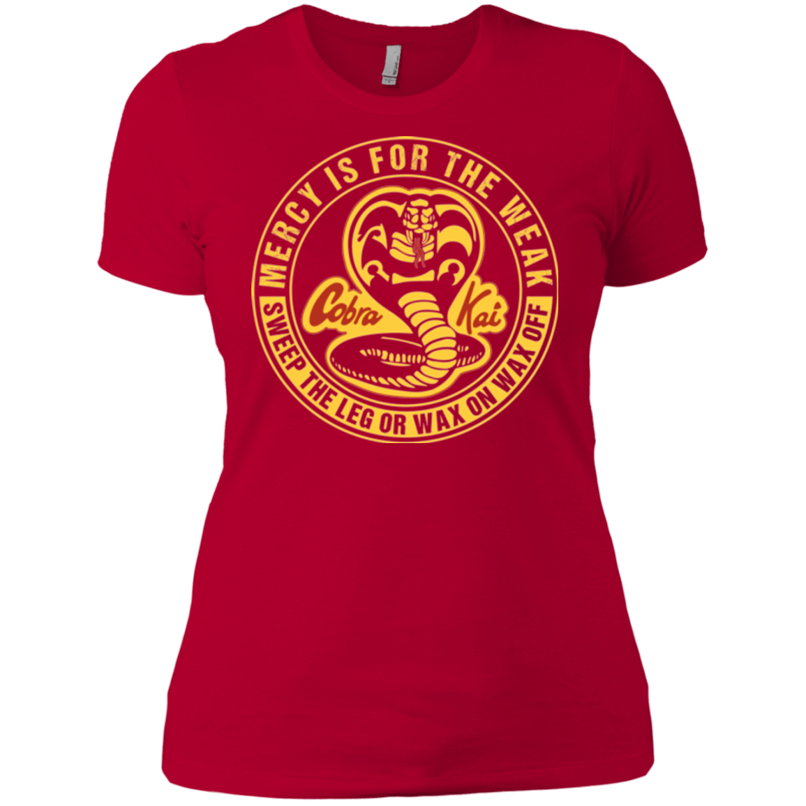 T-Shirts Red / X-Small Mercy Is For The Weak Women's Premium T-Shirt