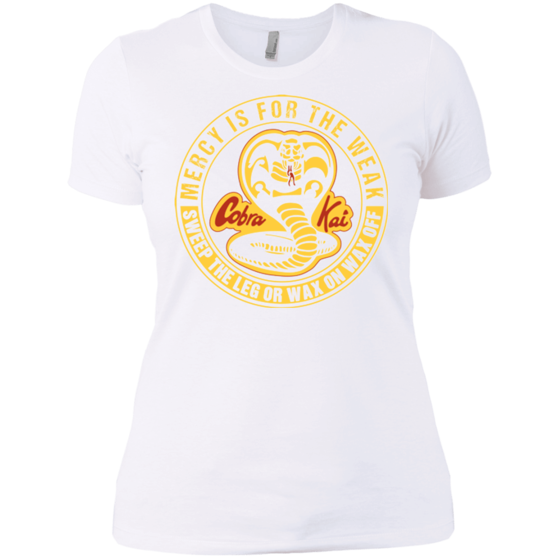 T-Shirts White / X-Small Mercy Is For The Weak Women's Premium T-Shirt