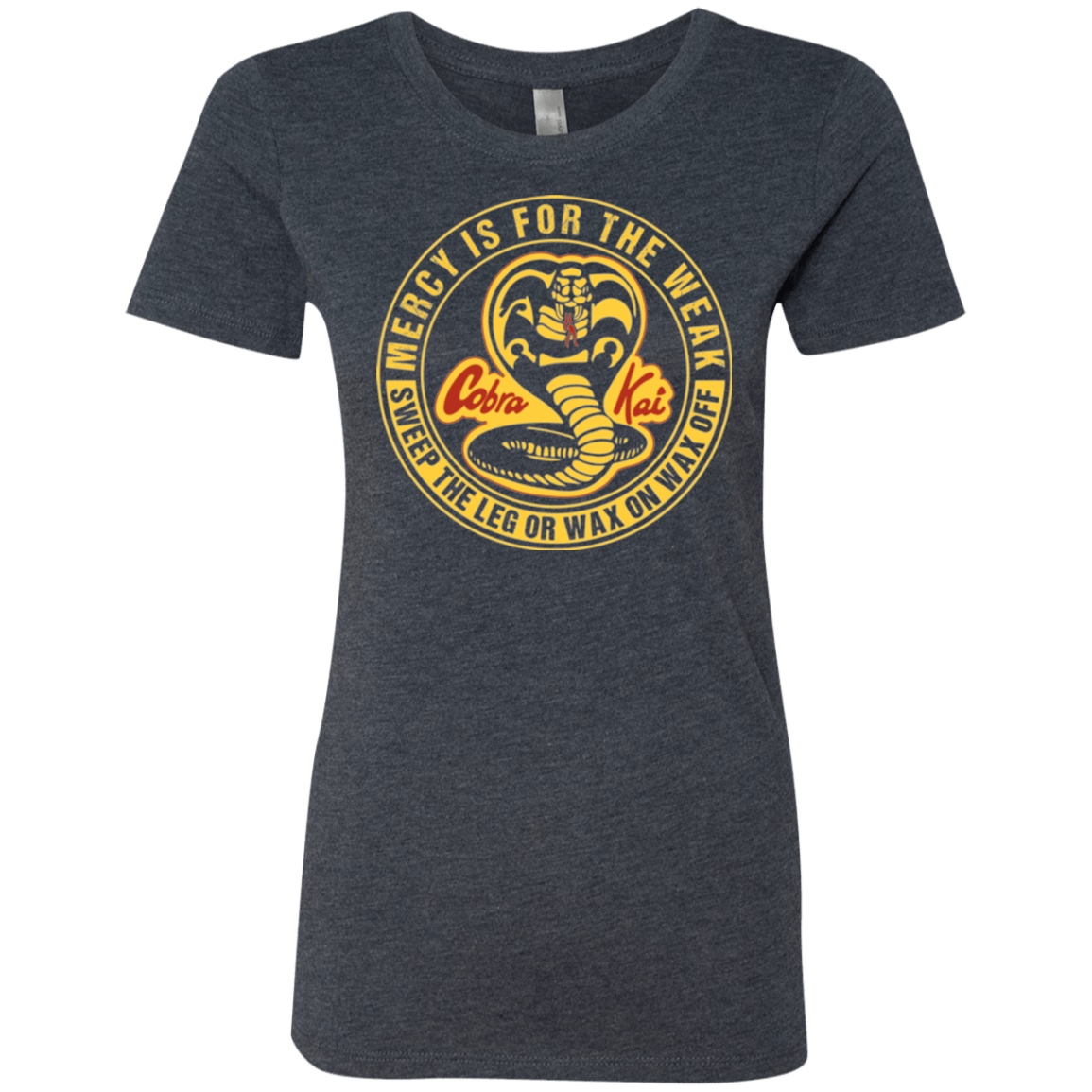 T-Shirts Vintage Navy / Small Mercy Is For The Weak Women's Triblend T-Shirt