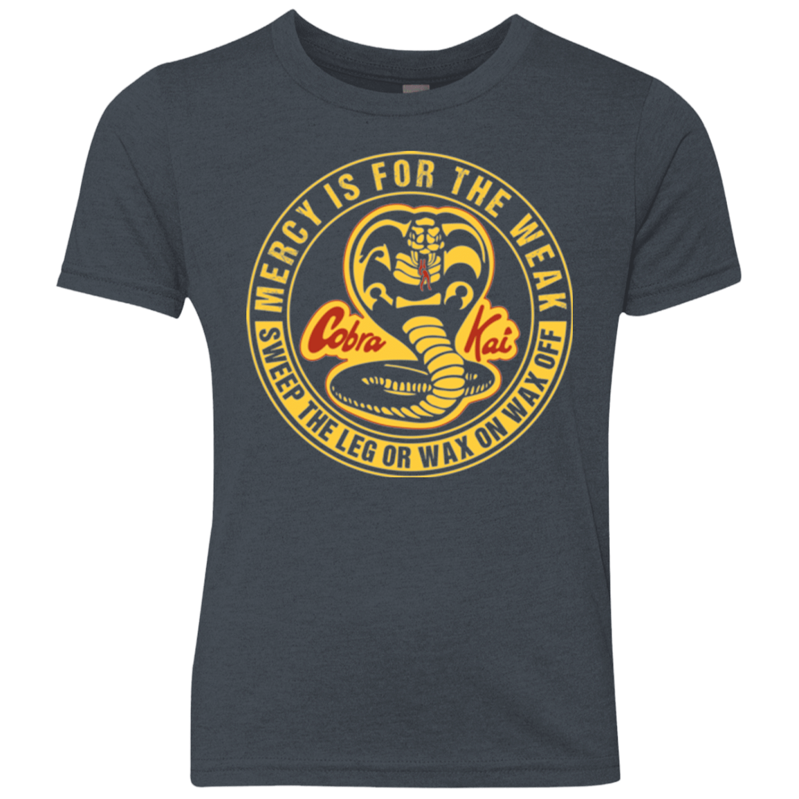 T-Shirts Vintage Navy / YXS Mercy Is For The Weak Youth Triblend T-Shirt