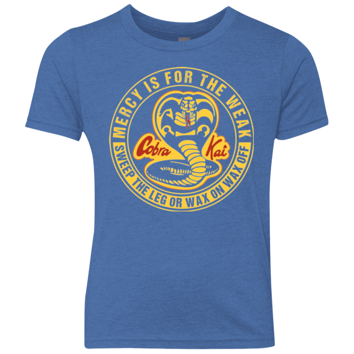 T-Shirts Vintage Royal / YXS Mercy Is For The Weak Youth Triblend T-Shirt