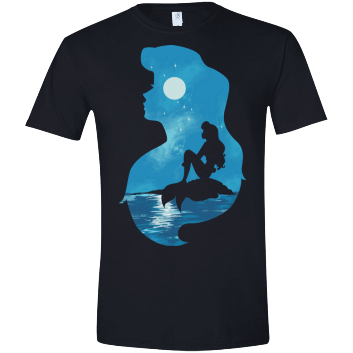 Mermaid Portrait Men's Semi-Fitted Softstyle