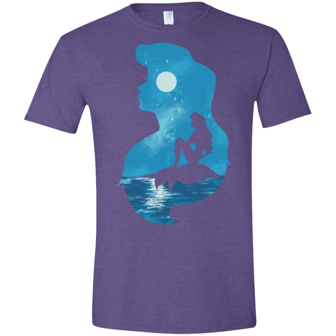 Mermaid Portrait Men's Semi-Fitted Softstyle