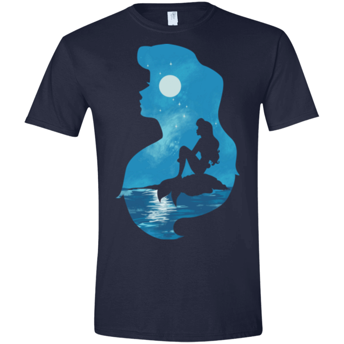 Mermaid Portrait Men's Semi-Fitted Softstyle