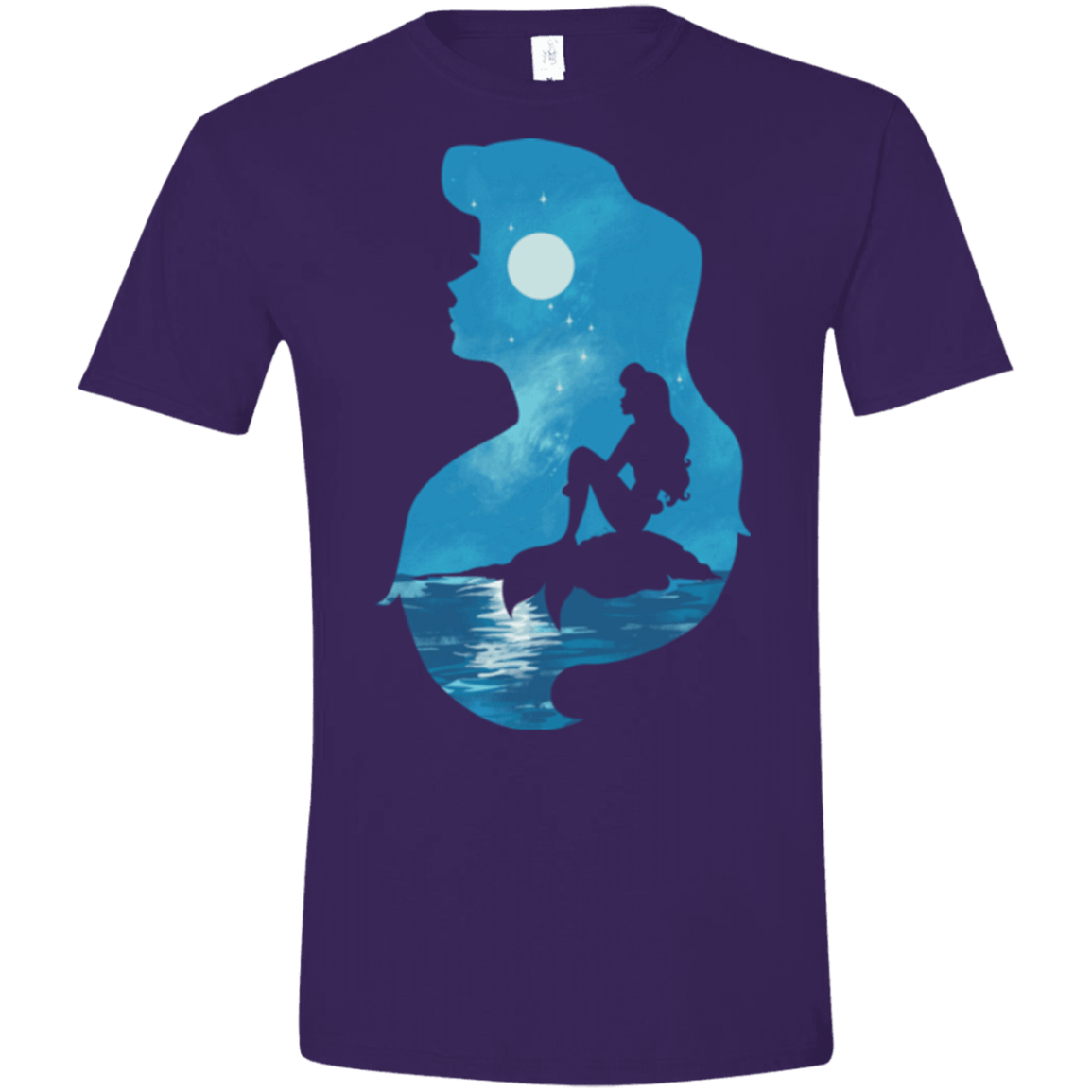 Mermaid Portrait Men's Semi-Fitted Softstyle