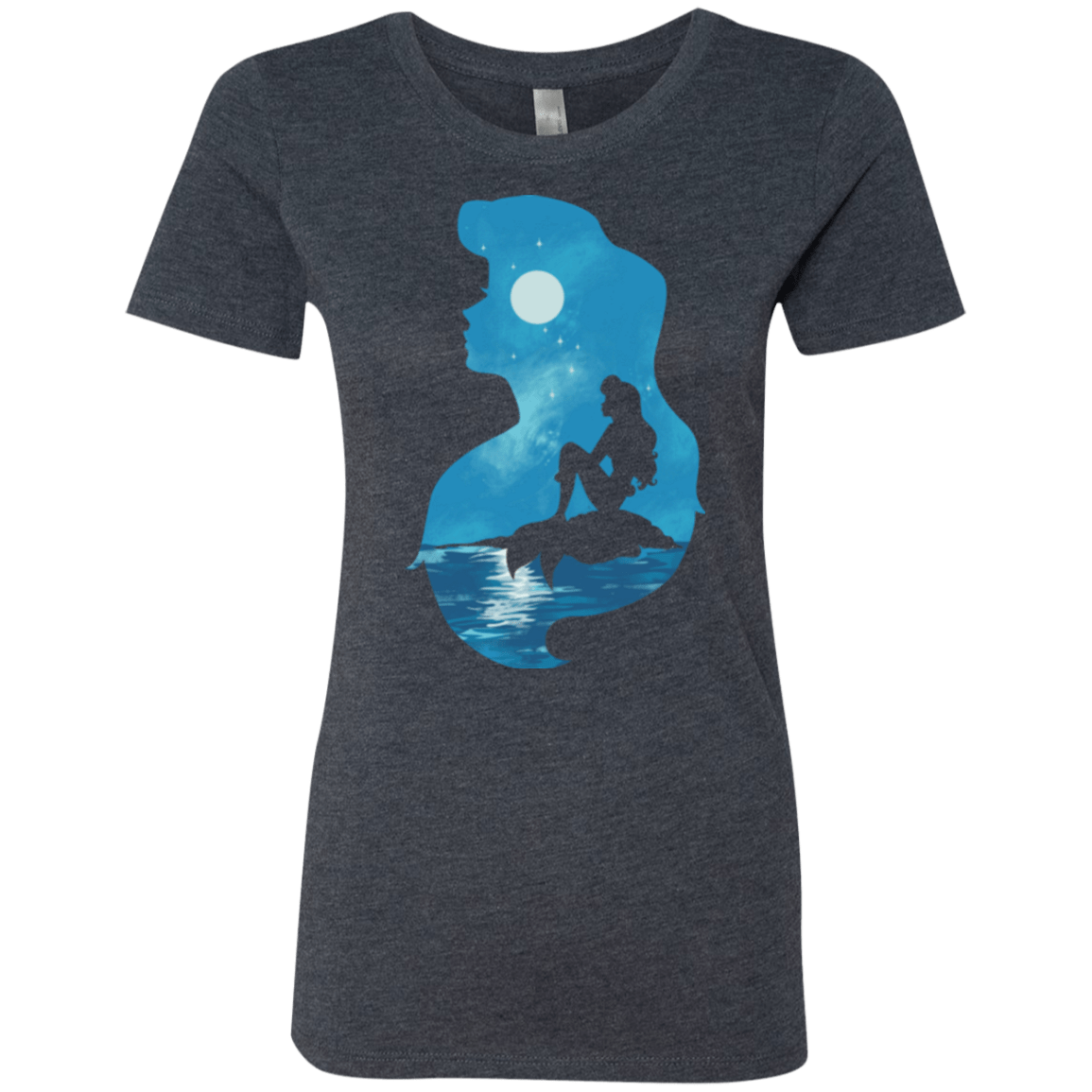 Mermaid Portrait Women's Triblend T-Shirt