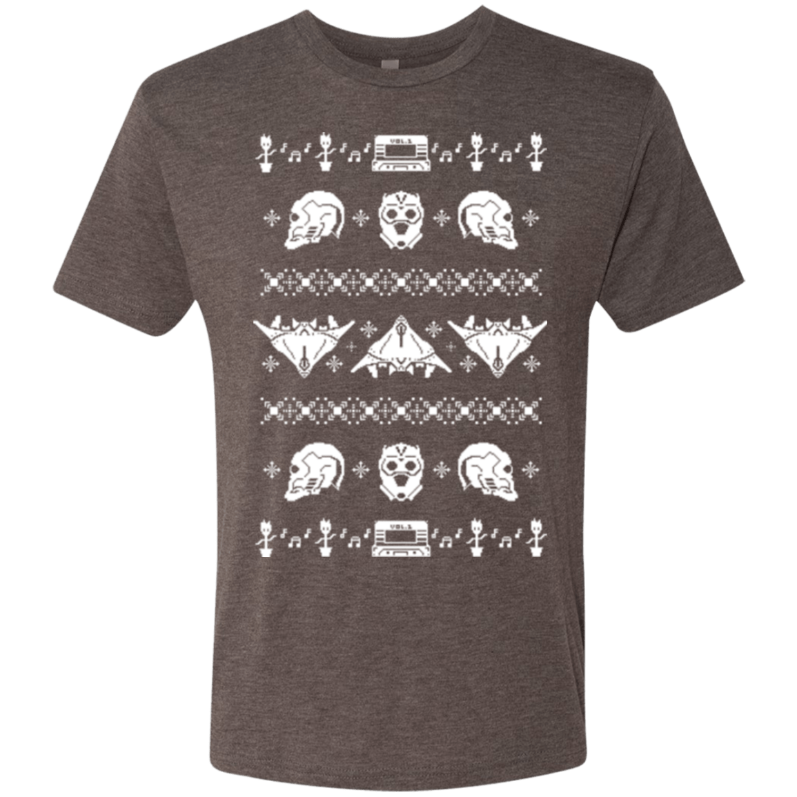 T-Shirts Macchiato / Small Merry Christmas A-Holes 2 Men's Triblend T-Shirt