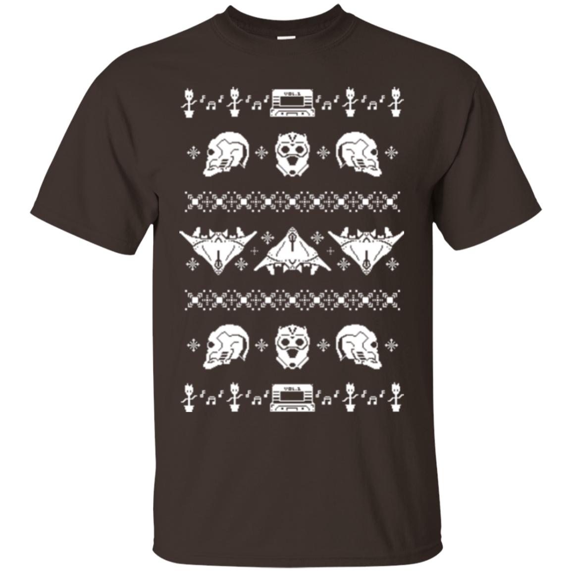 T-Shirts Dark Chocolate / Small Merry Christmas A-Holes 2 T-Shirt