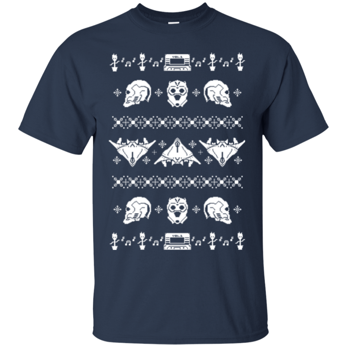 T-Shirts Navy / Small Merry Christmas A-Holes 2 T-Shirt