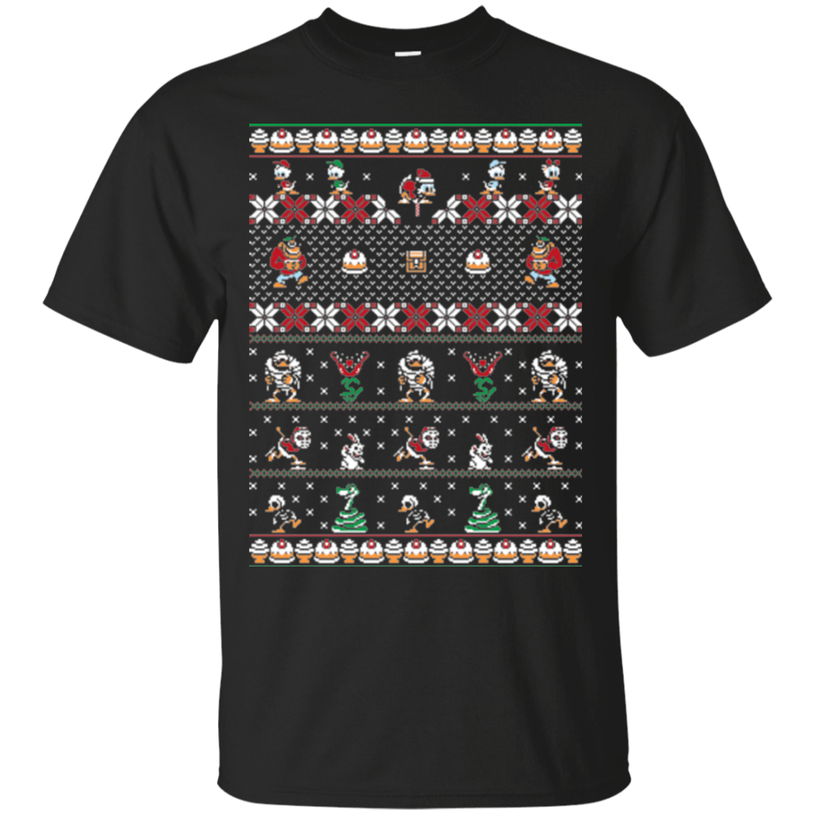 T-Shirts Black / Small Merry Christmas Uncle Scrooge T-Shirt