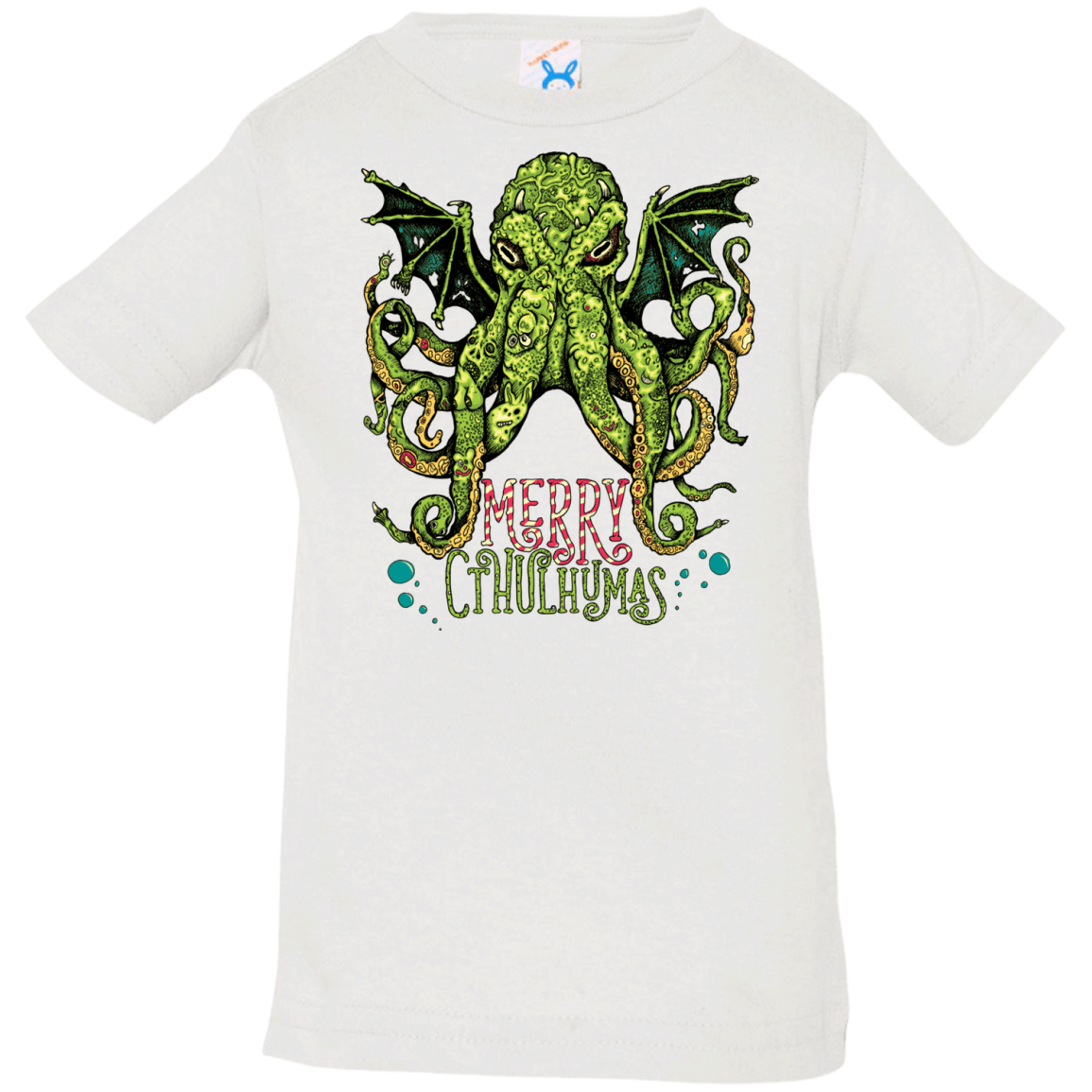 T-Shirts White / 6 Months Merry Cthulhumas Infant PremiumT-Shirt